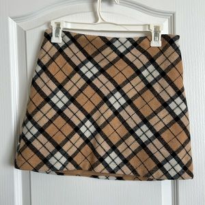 90’s vibes high waisted skirt